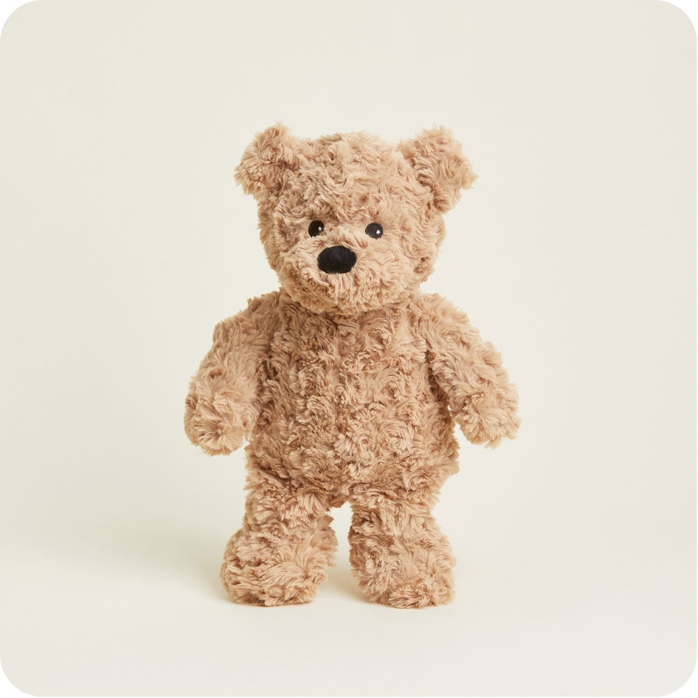 Brown Curly Bear Warmies - Image 8