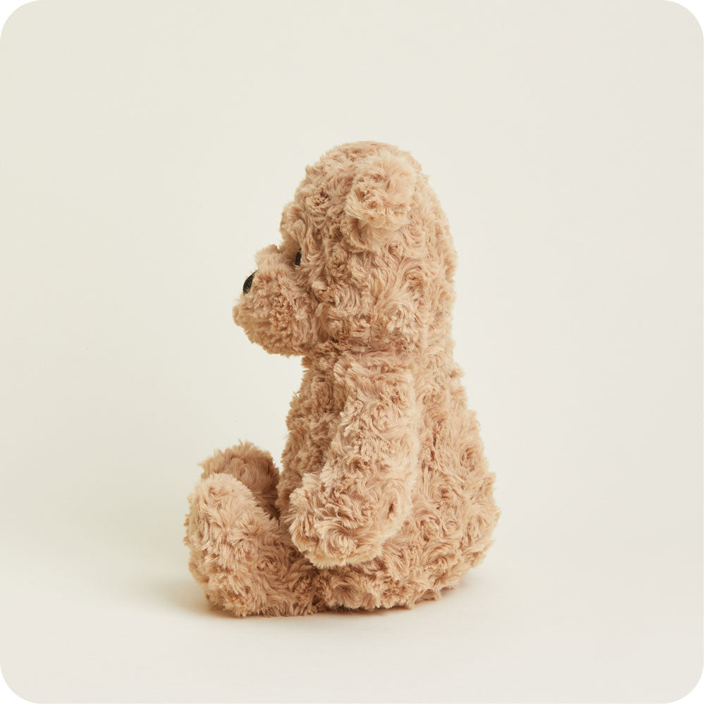 Brown Curly Bear Warmies - Image 6