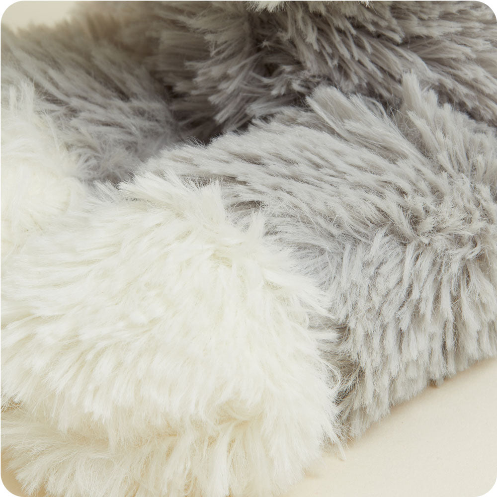 Laying Down Gray Cat Warmies - Image 6