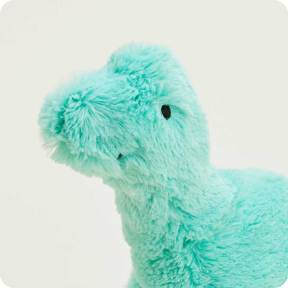 Teal Long Neck Dinosaur Warmies - Image 2