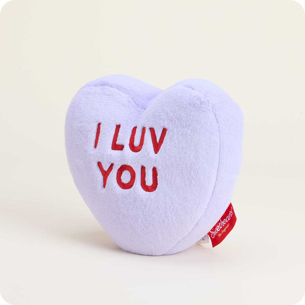 Sweethearts Purple I Luv You Heart Warmies - Image 2