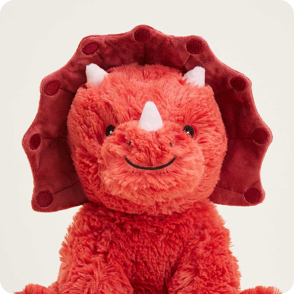 Red Triceratops Warmies - Image 5