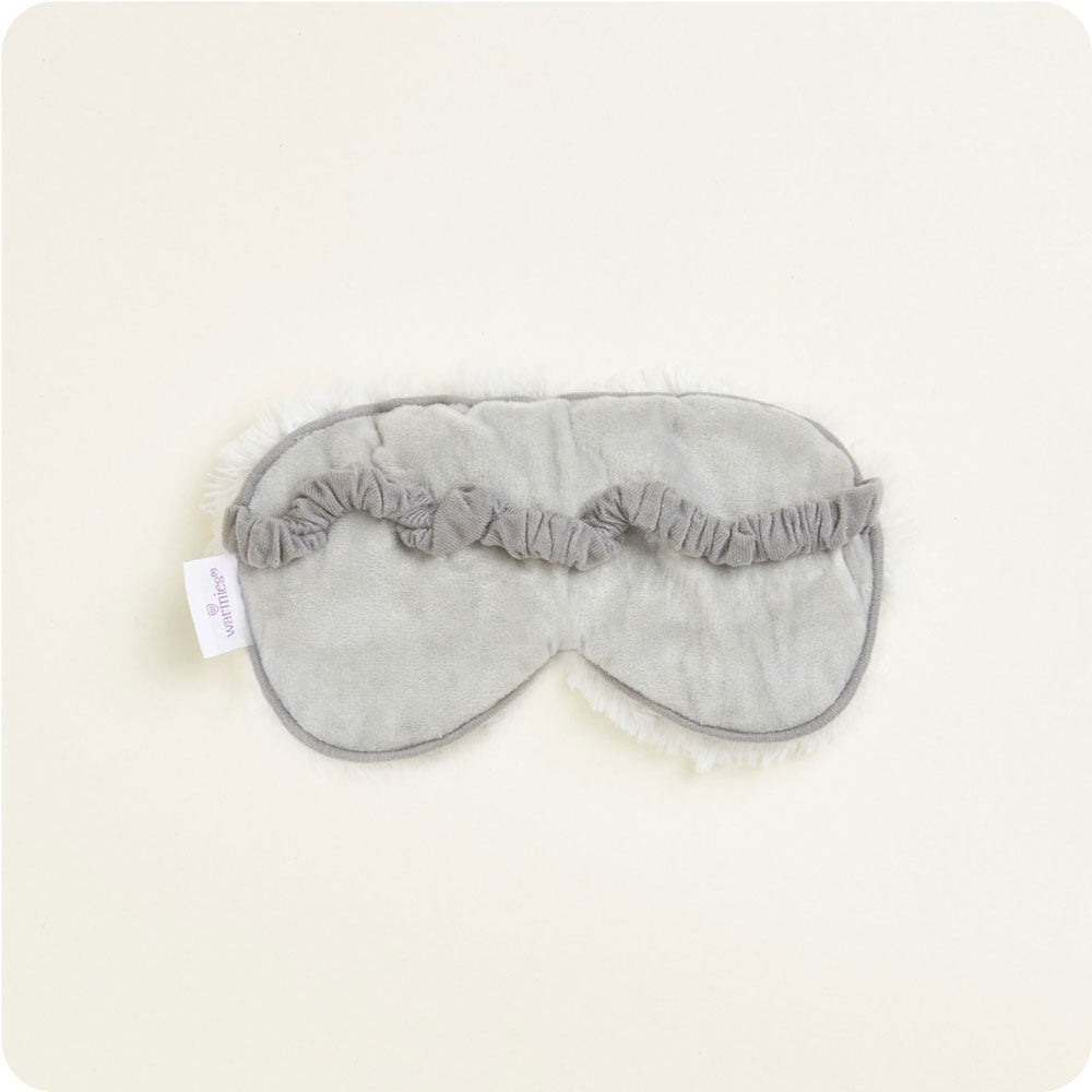 Marshmallow Gray Eye Mask Warmies - Image 3