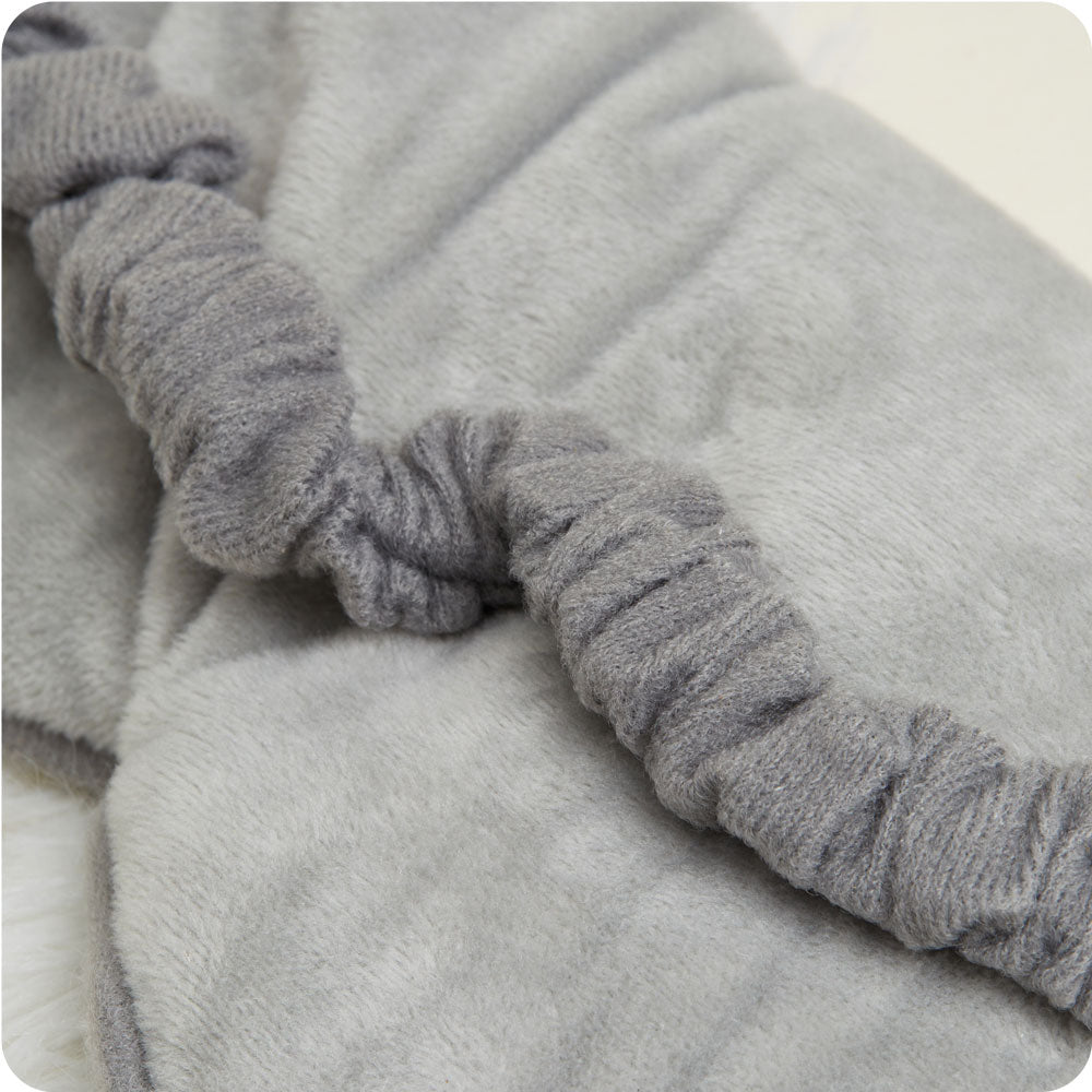 Marshmallow Gray Eye Mask Warmies - Image 6