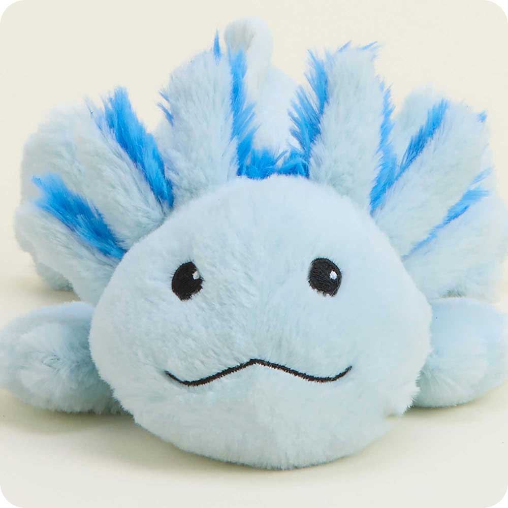 Blue Axolotl Warmies Junior - Image 2