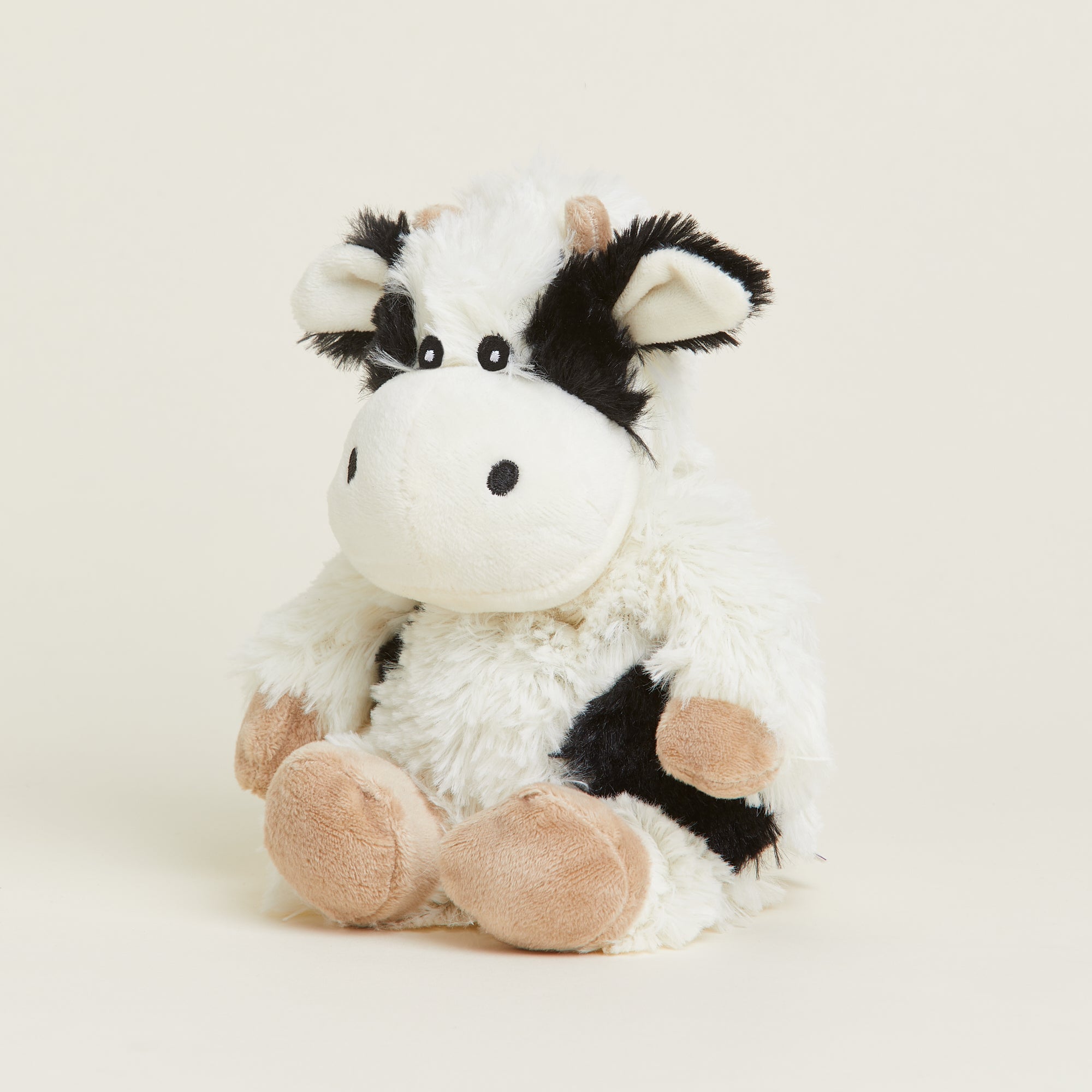 Black and White Cow Warmies Junior - Image 3