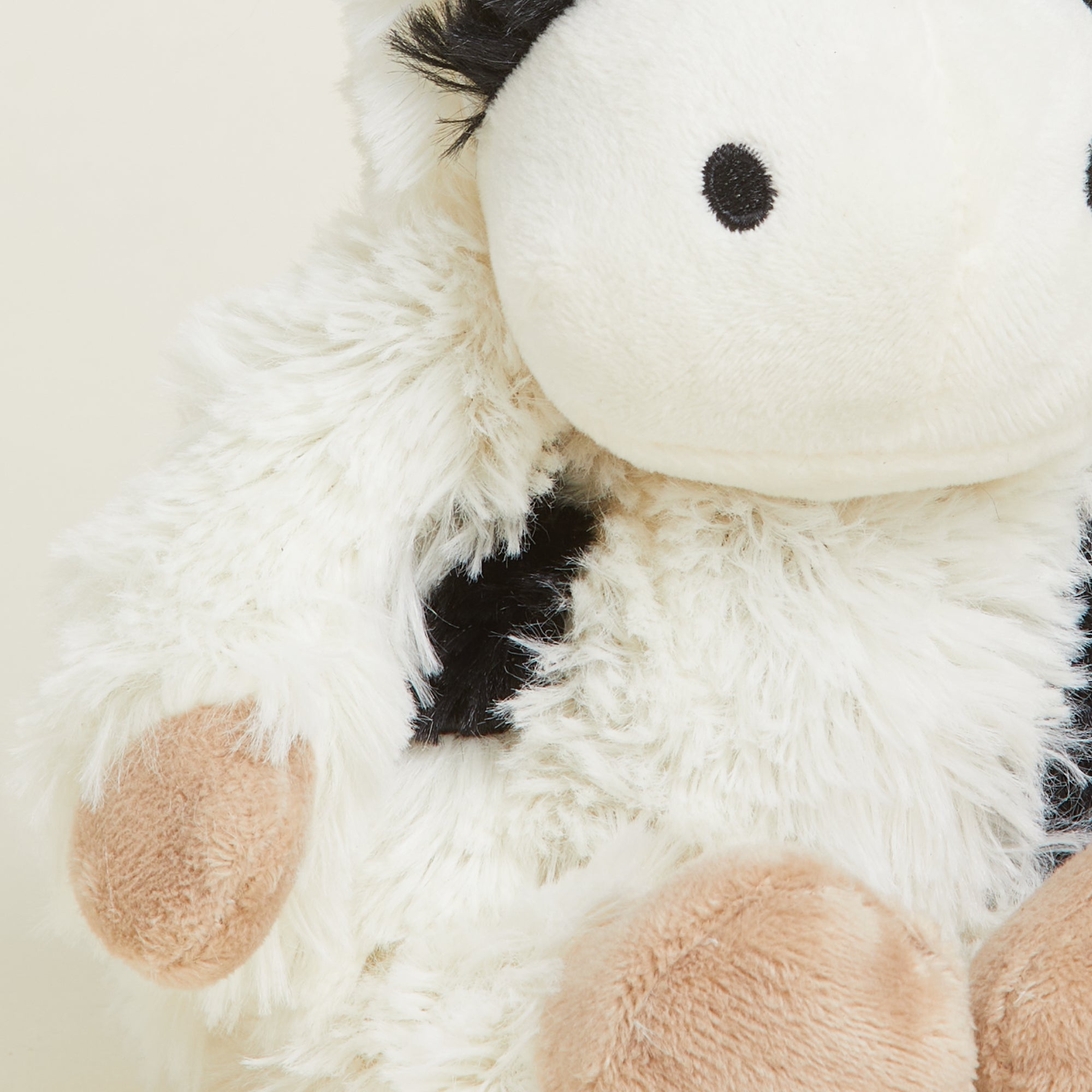 Black and White Cow Warmies Junior - Image 6