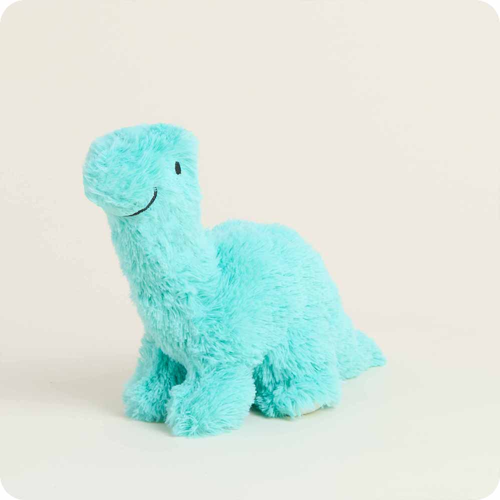 Teal Long Neck Dinosaur Warmies Junior - Image 3