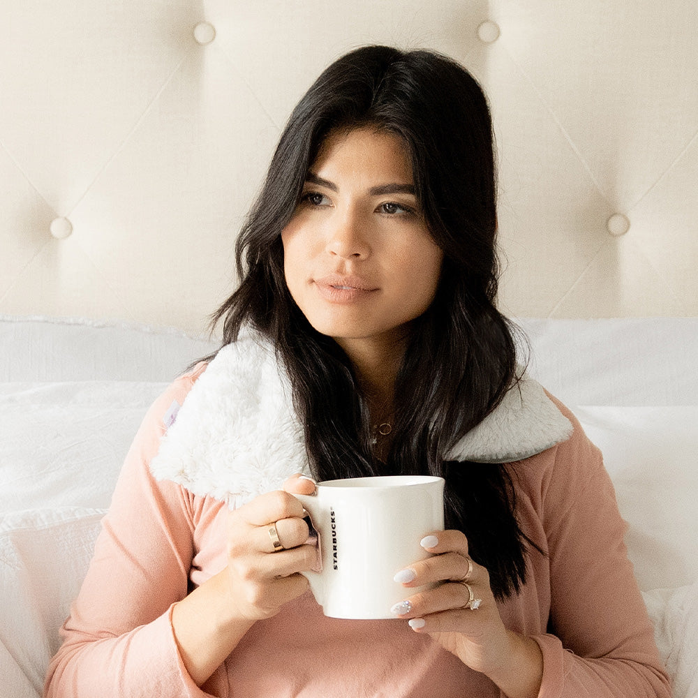 Marshmallow Gray Neck Wrap Warmies - Image 2