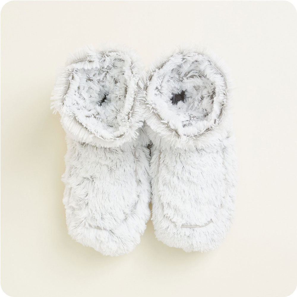 Marshmallow Gray Boots Warmies®