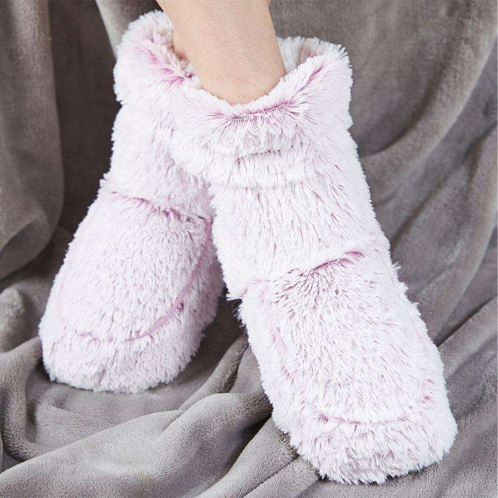 Marshmallow Lavender Boots Warmies® - Image 2