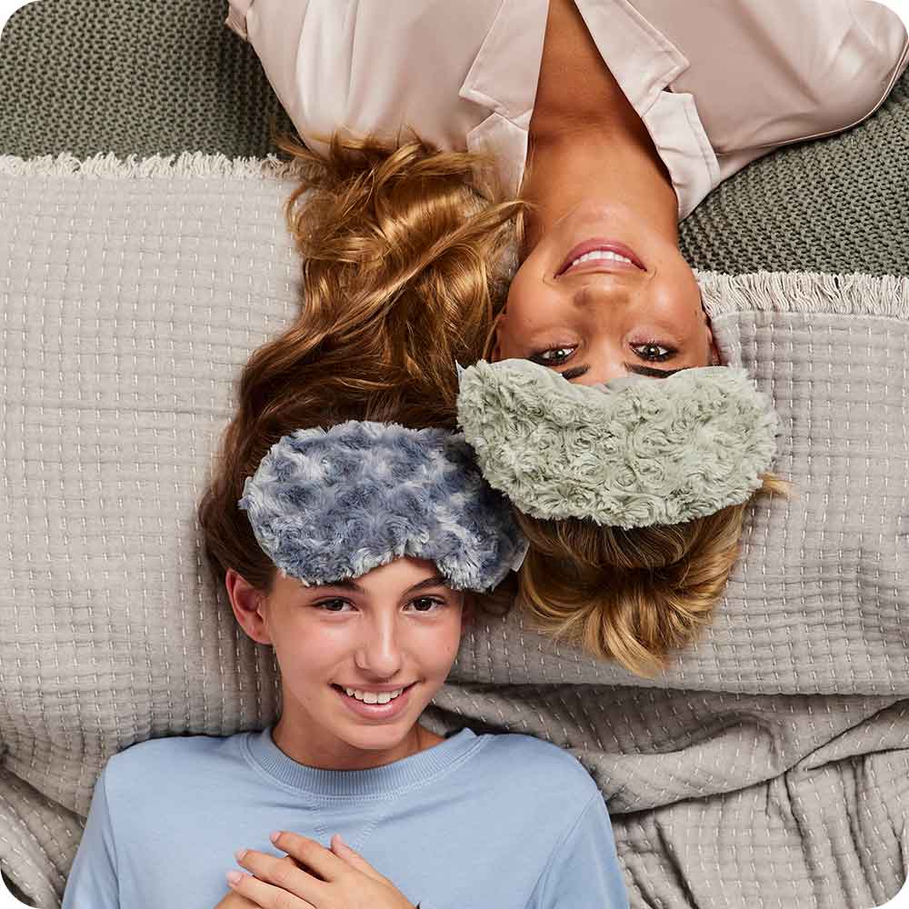 Curly Gray Eye Mask Warmies - Image 2