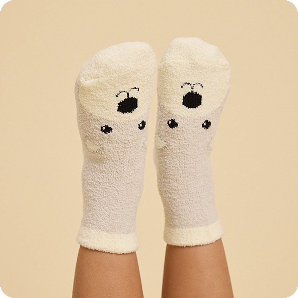 Marshmallow Bear No-Slip Socks - Image 2