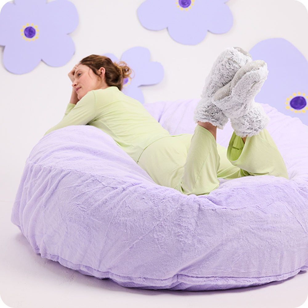 Marshmallow Gray Boots Warmies® - Image 4